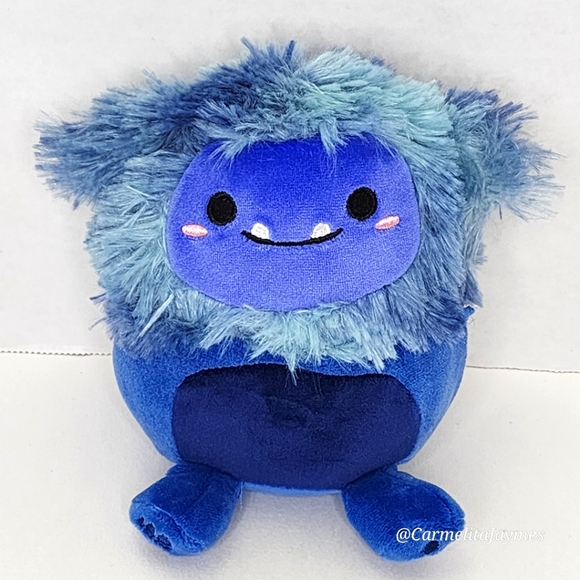 DANI 🐾 5" Blue Big Foot Original Squishmallow by Kelly Toy ☆ NWT ☆ - Picture 1 of 8